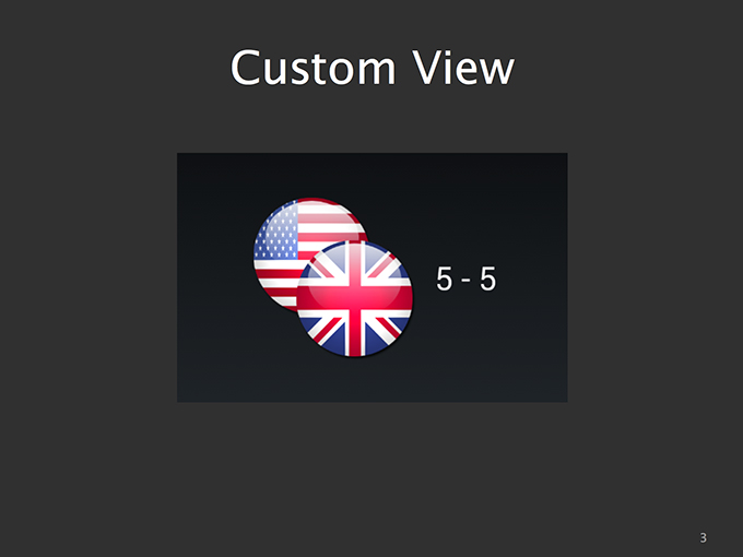 Custom View Example
